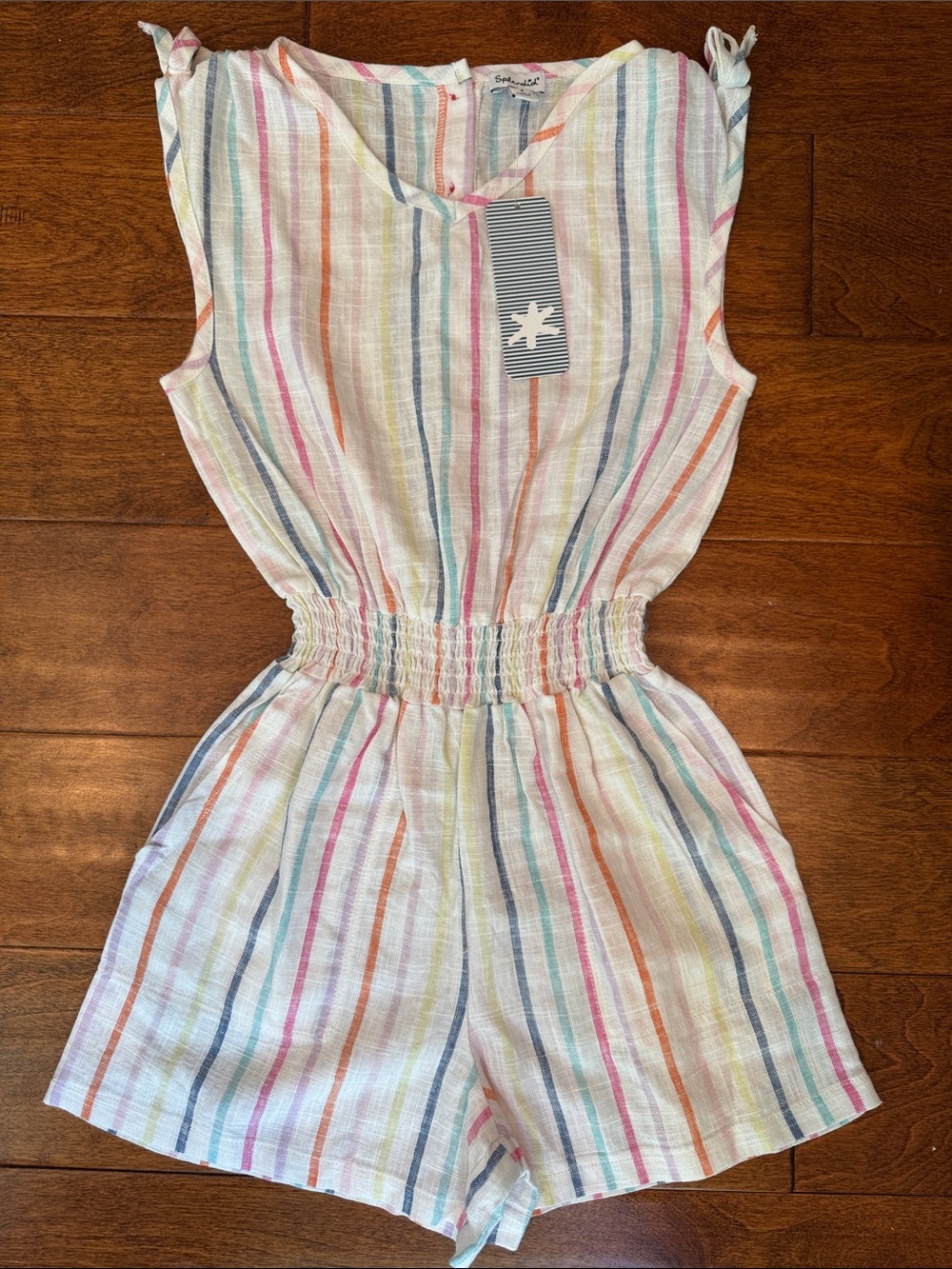 Splendid Multicolor Striped Romper